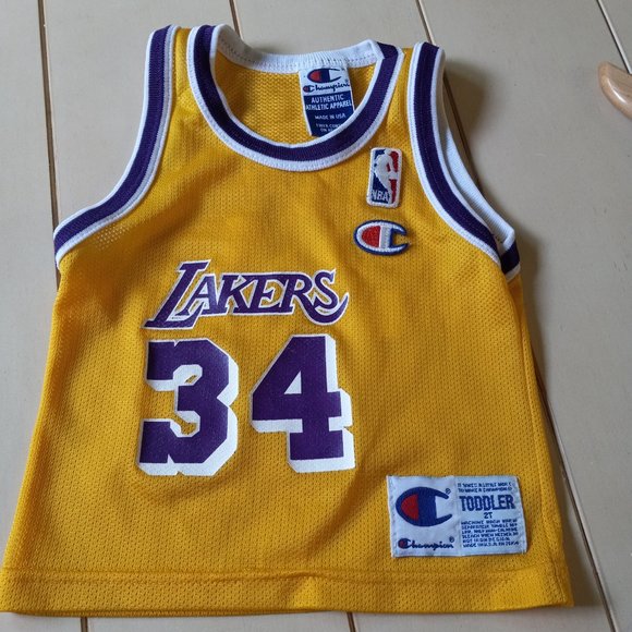Champion Shirts & Tops Vintage Champion Toddler Lakers Jersey 2t